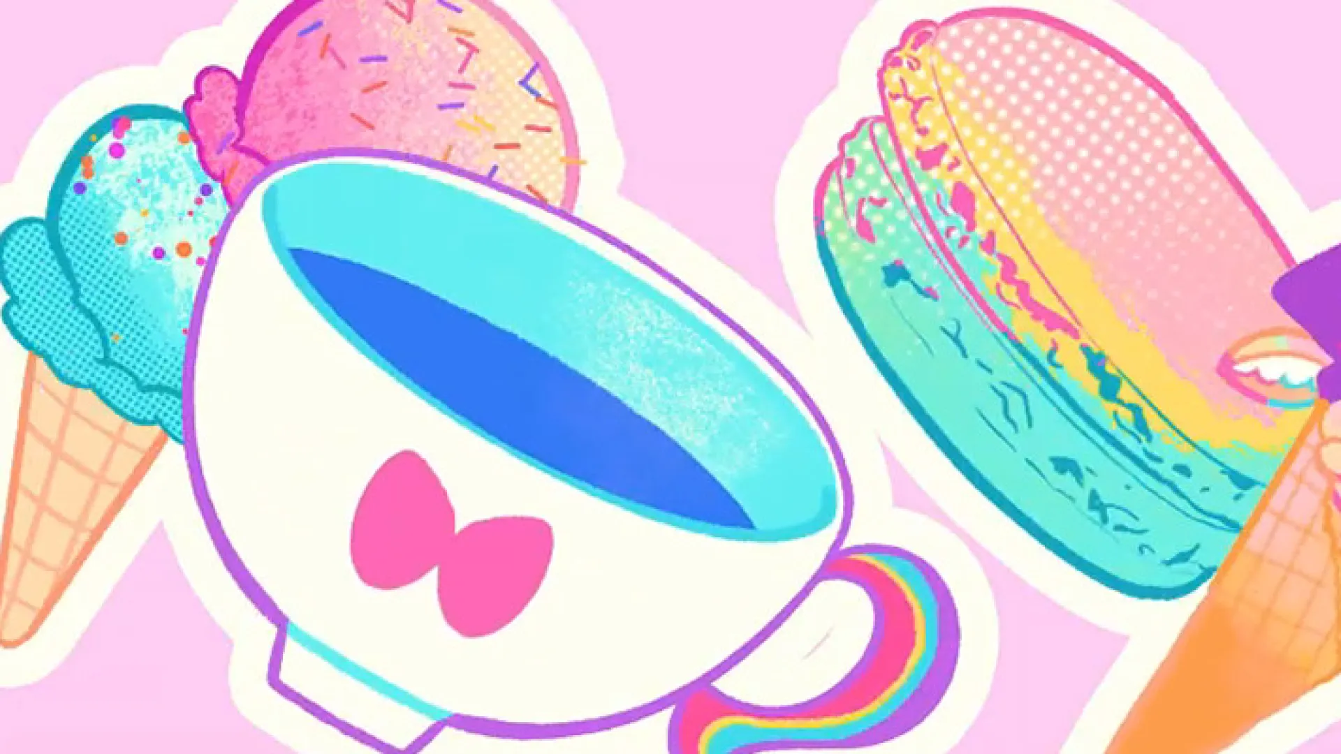 Pastel Tea Time