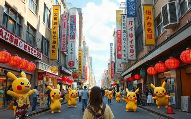 Más de 100 Pokémon invaden Nihonbashi y Yaesu en Tokio con una gran campaña urbana Más de 100 Pokémon invaden Nihonbashi y Yaesu en Tokio con una gran campaña urbana