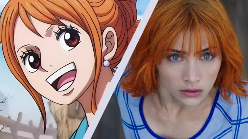 La falda de Nami casi congela a Emily Rudd en el live-action de One Piece